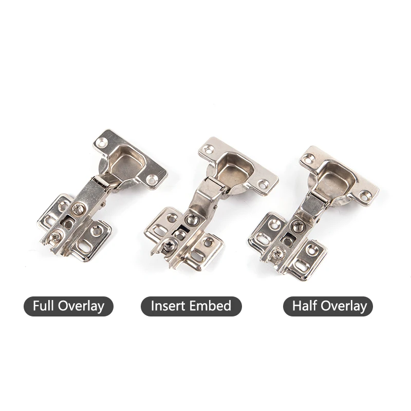 

1Pc C Series Hinge Stainless Steel Door Hydraulic Hinges Damper Buffer Soft Close For Cabinet Cupboard Furniture Hardware