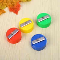 round mini pencil sharpener small pencil sharpener simple and practical pencil sharpener childrens pencil sharpener gift