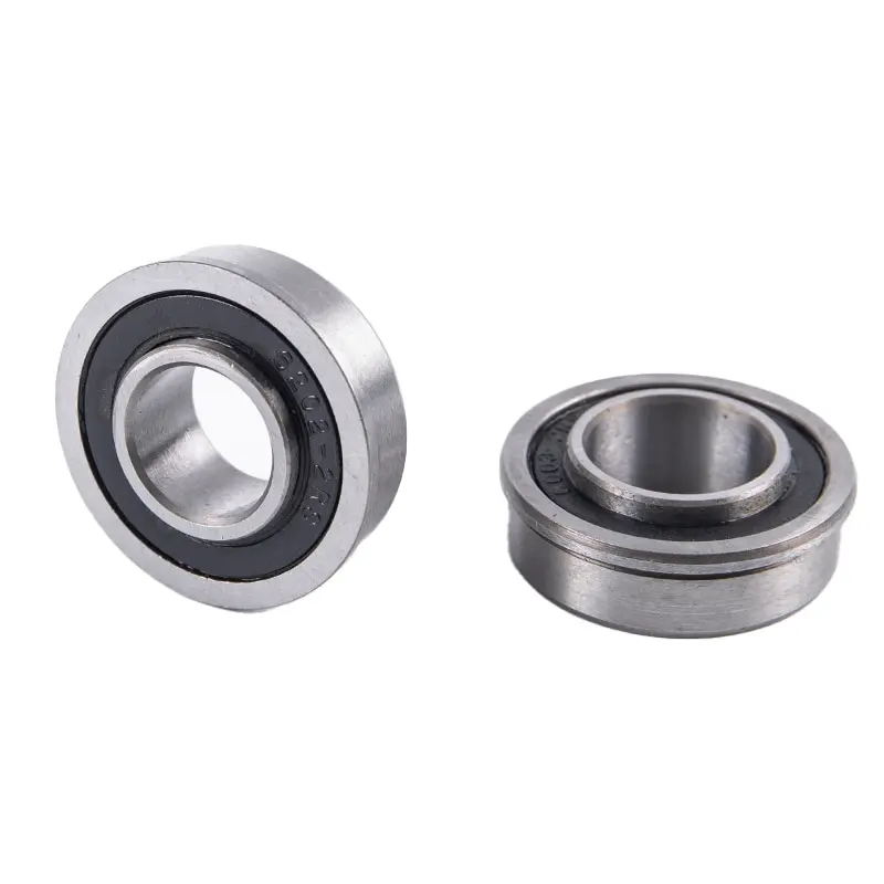 

F6202-16-2RS Flange ABEC-1 Deep Groove Garden Trolley Ball Seal Wheelbarrow Bearing High Quality Ball Bearing 5Sizes ToolAA