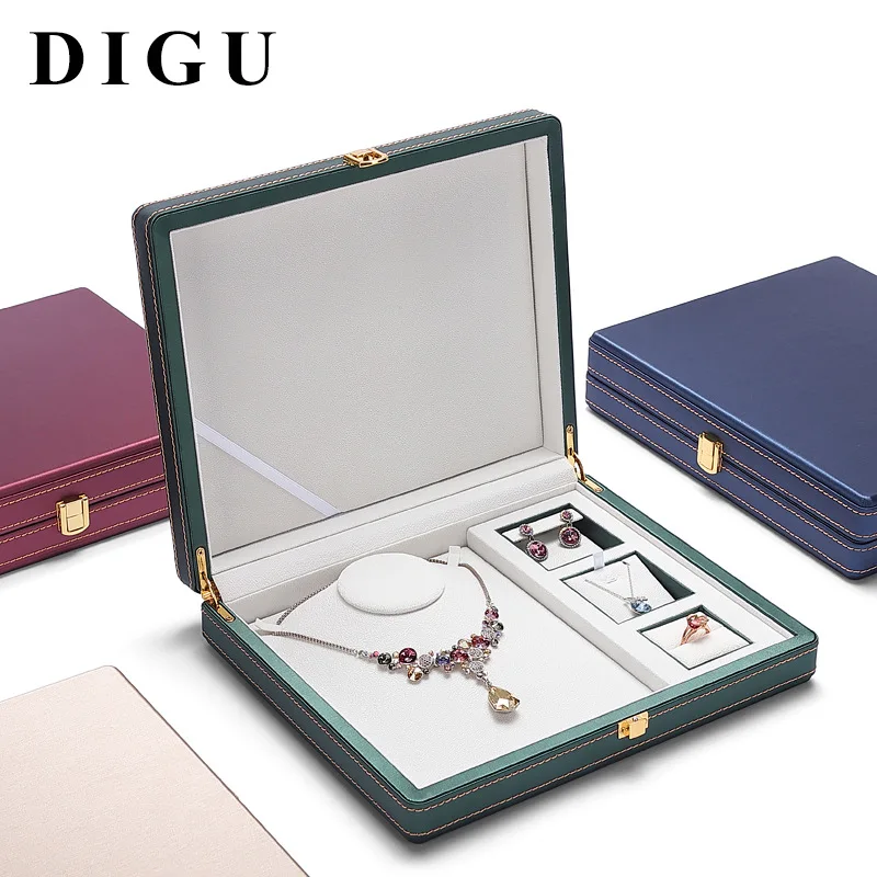 New Jewelry Storage Box Jewelry Ring Jewelry Display Box Necklace Earring Jewelry Packaging Box