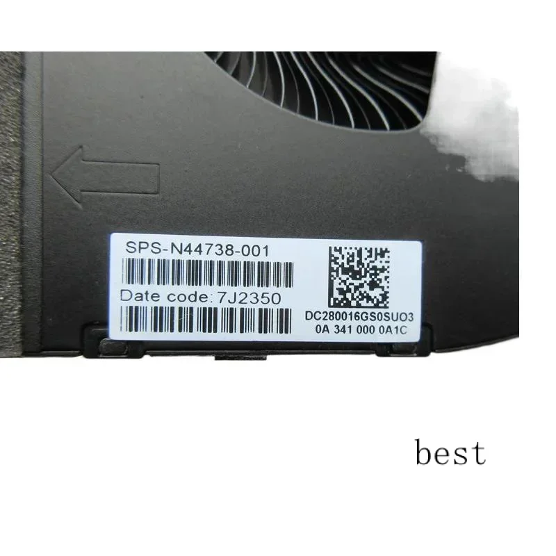 Новый оригинальный вентилятор охлаждения процессора ноутбука для HP By Gaming VICTUS 16-R