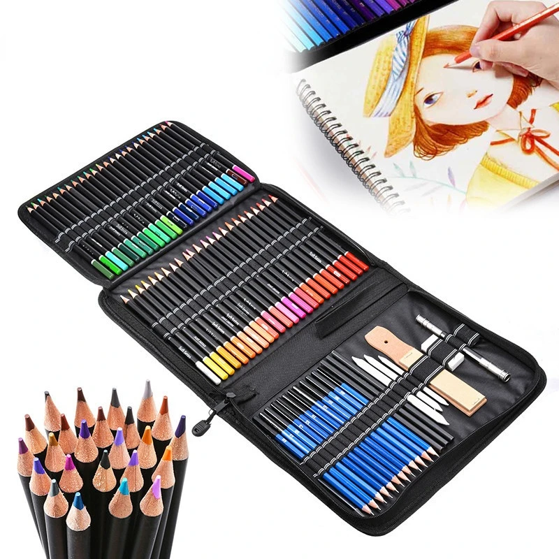 

95 Sets of Oily Children's Creative Hand-painted Colored Pencils Set Art Students Professional Institutions Drawing Tools