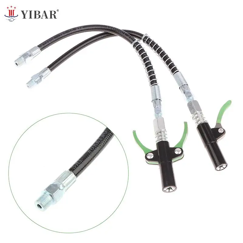 

Locking Clamp Type High Pressure Nozzle Oil Pump Grease Gun Coupler Car Syringe Lubricant Tip Repair Accessories