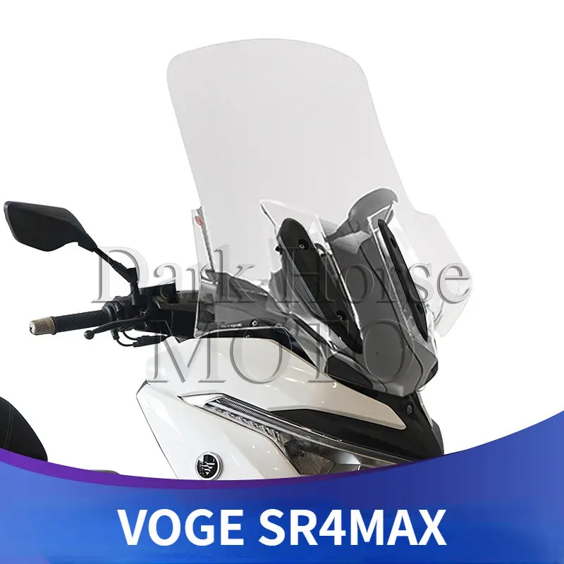 

Motorcycle SR4MAX Modified Windshield Front Windshield Windshield Windshield Heightened And Widened FOR VOGE SR4 MAX SR4MAX