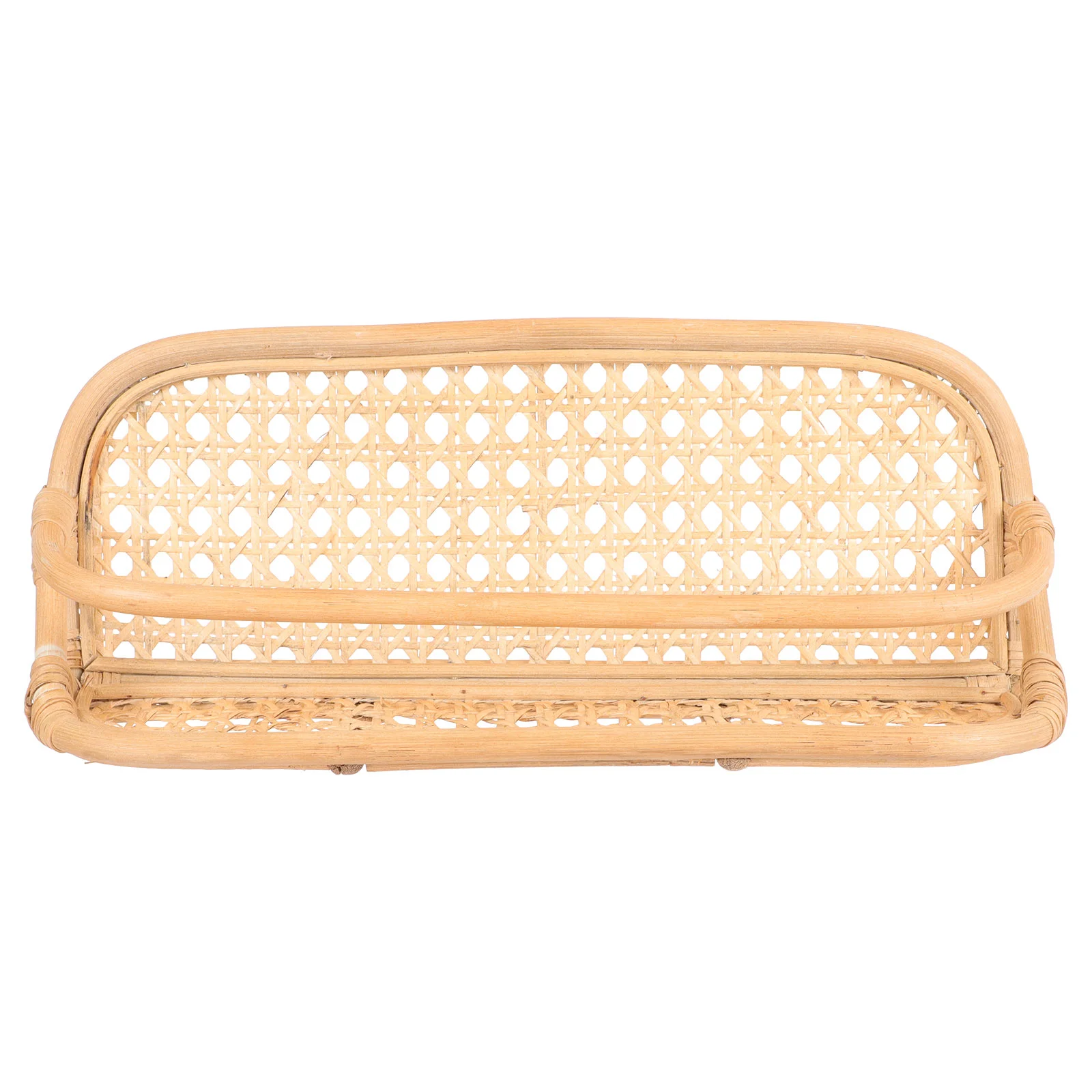 

Baskets Wall Hanging Basket Storage Caddy Rack Rattan Shelf Bathroom Shlffarmhouse Straw Wooden Bottle Wicker Syrup Toilet Paper