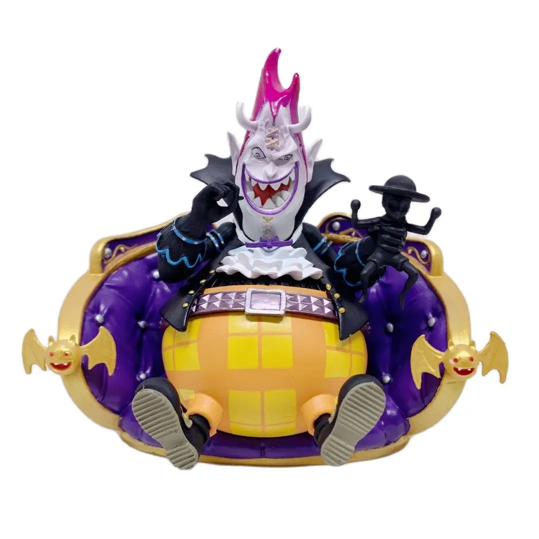 

Anime One Piece Gekko Moria Sitting Postion PVC Action Figure Manga Statue Collection Model Kids Toys Doll Gifts 11cm