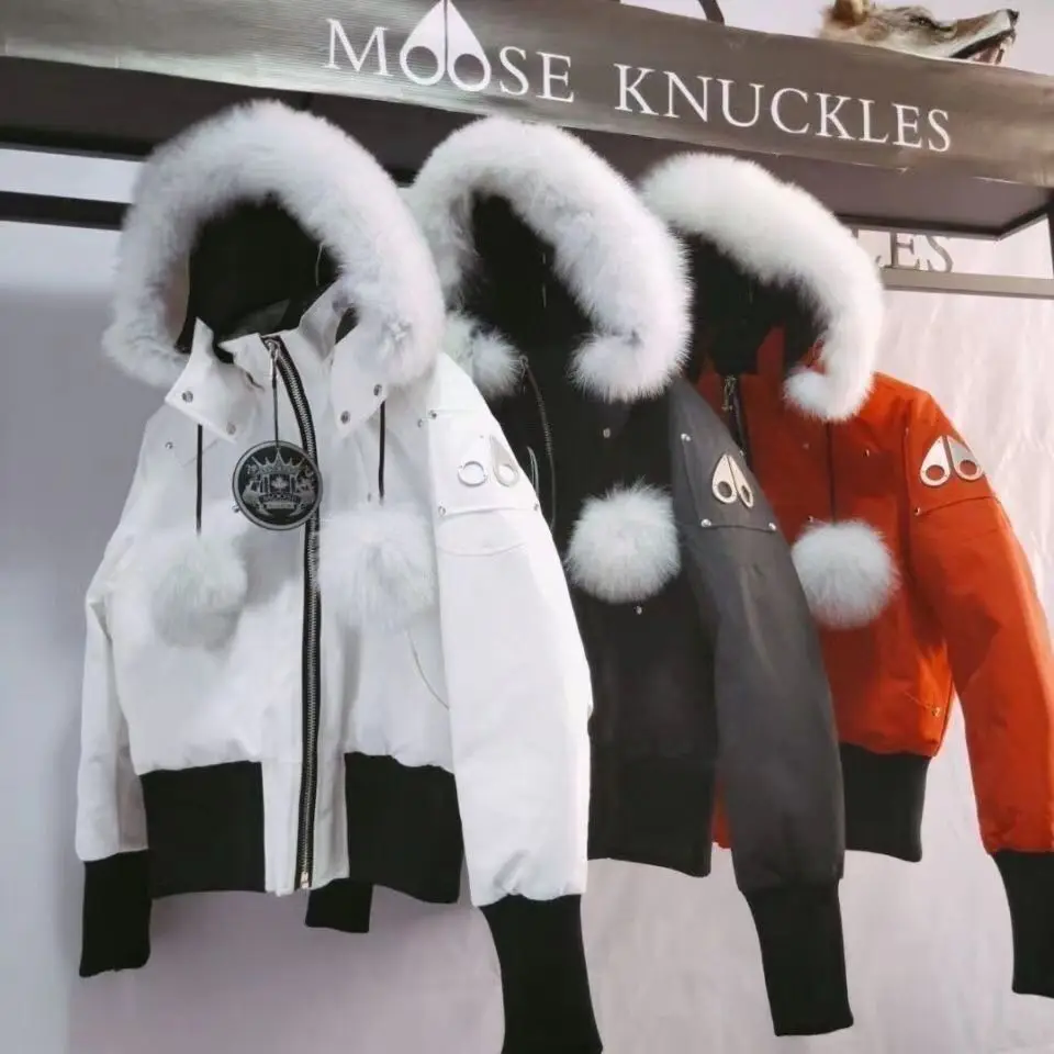 

MOOSE KNUCKLES Canada Short Work Clothes Couple Coat Jackets for Women down Jacket Women Jacket Winter Coat Women down