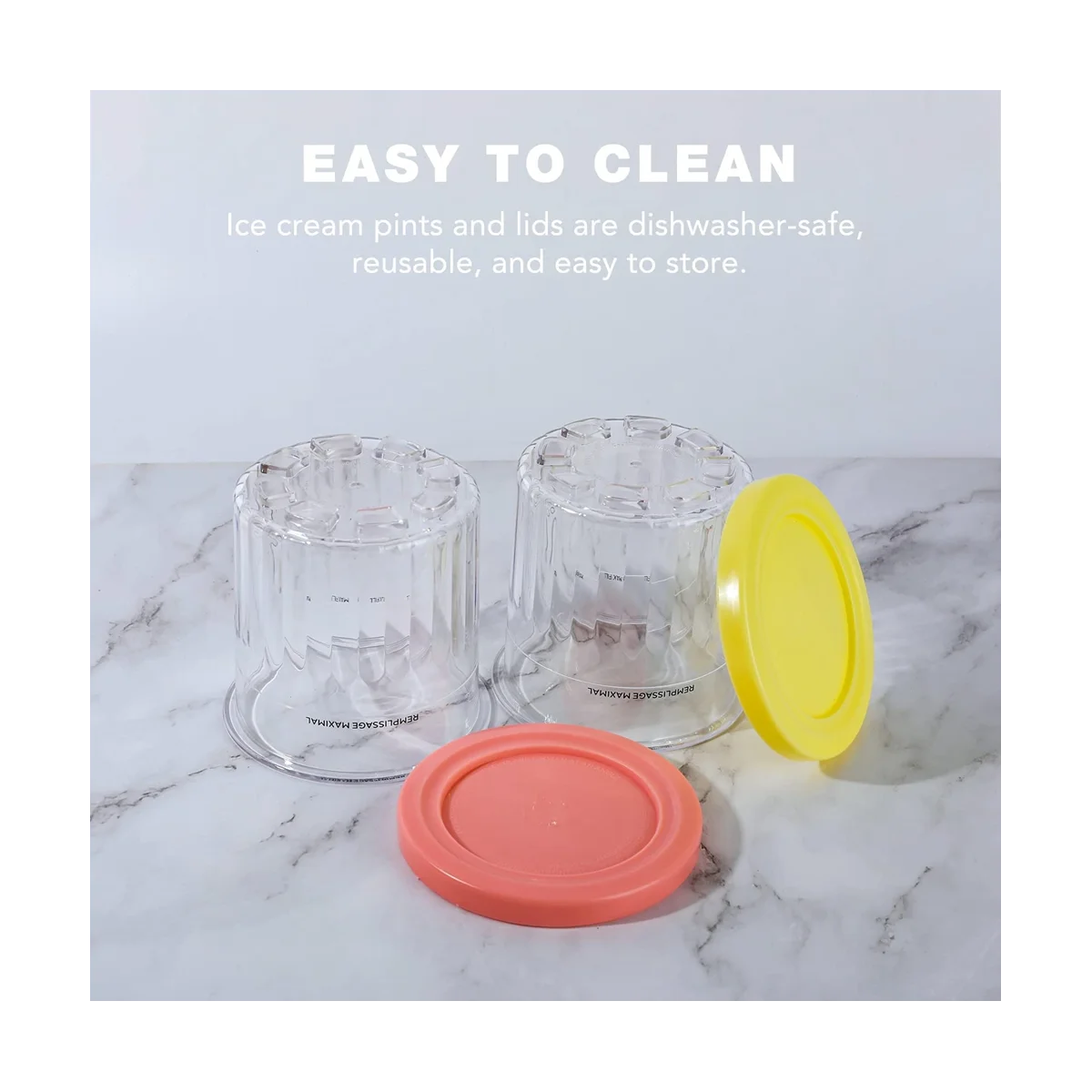 Чашка и крышки для пинтов мороженого серии Ninja NC299AM C300S NC301 контейнер сорбетов