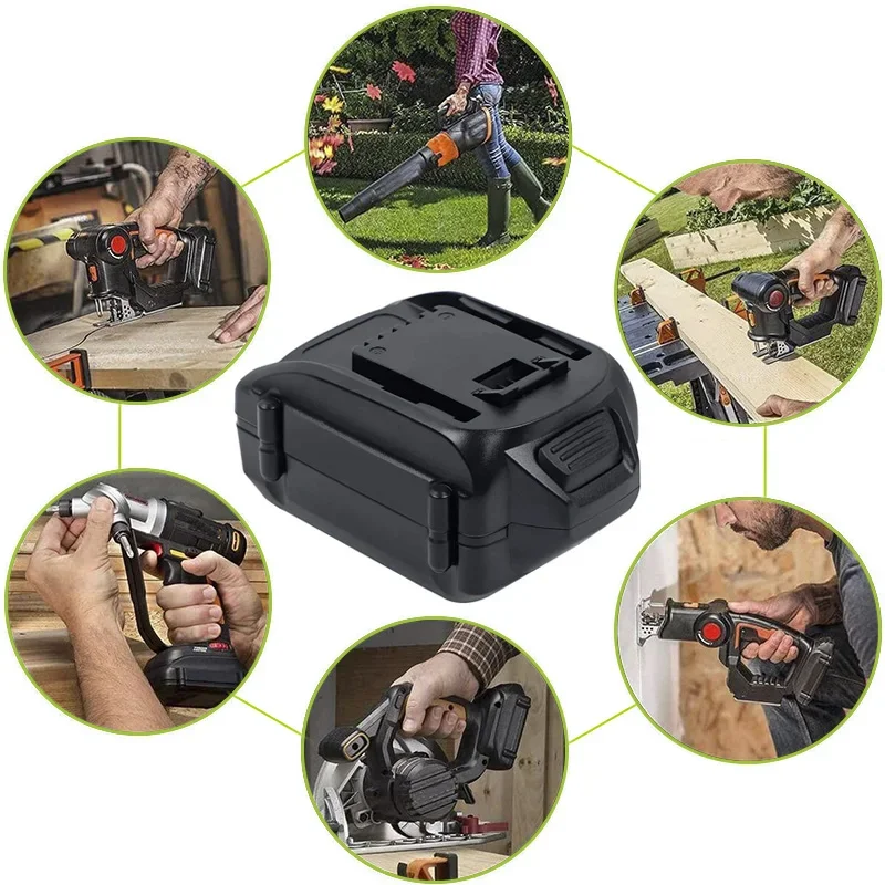 Фото Аккумулятор Li-ion 18В 5000мАч для электроинструментов Worx WX163 WG151 WG255 WG890 WX368 WA3525 WA3511 WA3512 №1