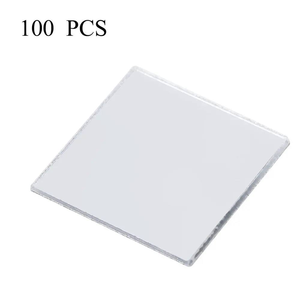 

100 Piece Self-adhesive Tile 3D Mirror Wall Stickers Decal Mosaic Room Decorations Modern Self-adhesive Mirror Tiles Stickers