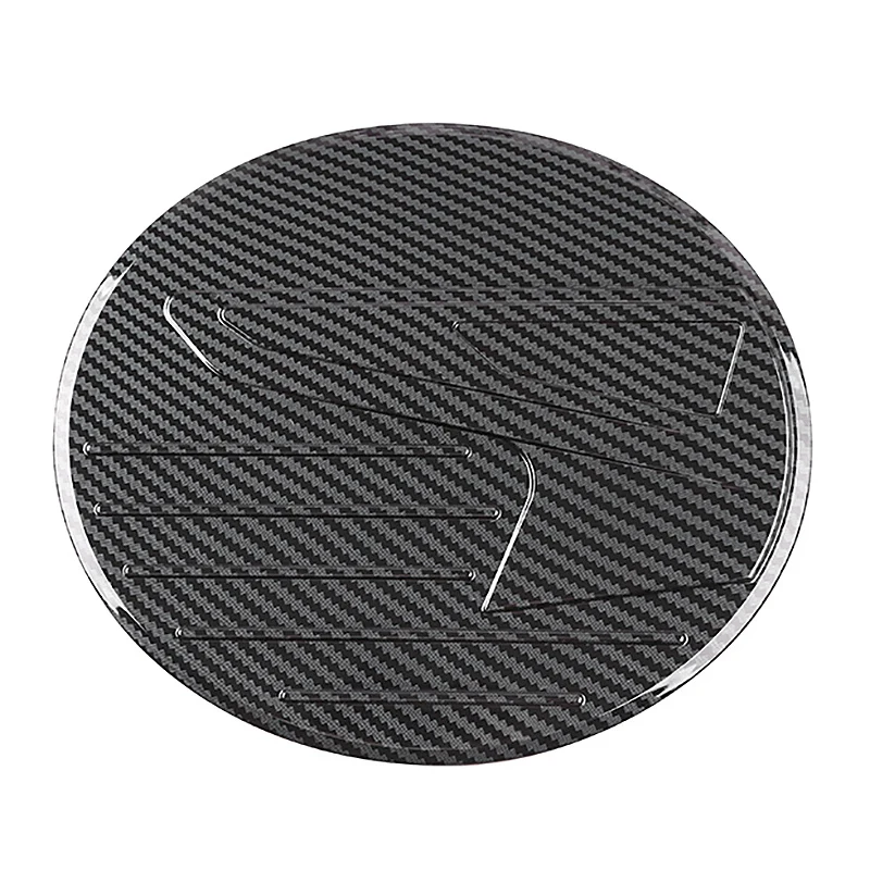 

for -30 CX30 2020 ABS Carbon Fiber Fuel Tank Cap Cover Trim Gas Tank Protector Sticker