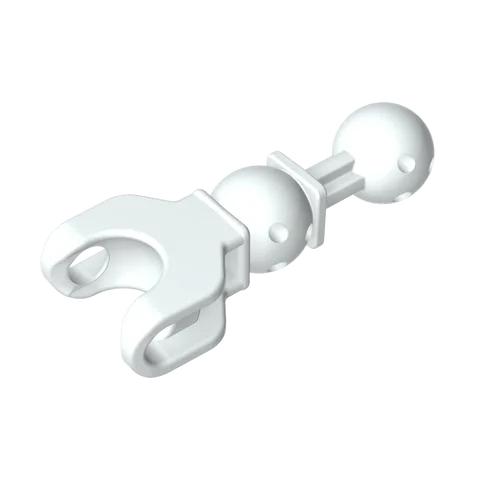Senbo GDS-1207 Hero Factory Arm/Noga с шаровым шарниром на оси и шаровым гнездом, совместимым с образовательными блоками lego 90609.