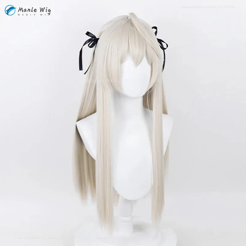 Фото Парик Vivi 2025 Kasugano Sora, аниме, косплей, 85 см/70 см, длинные светло-серые, золотые, термостойкие парики для волос + шелковая лента №3