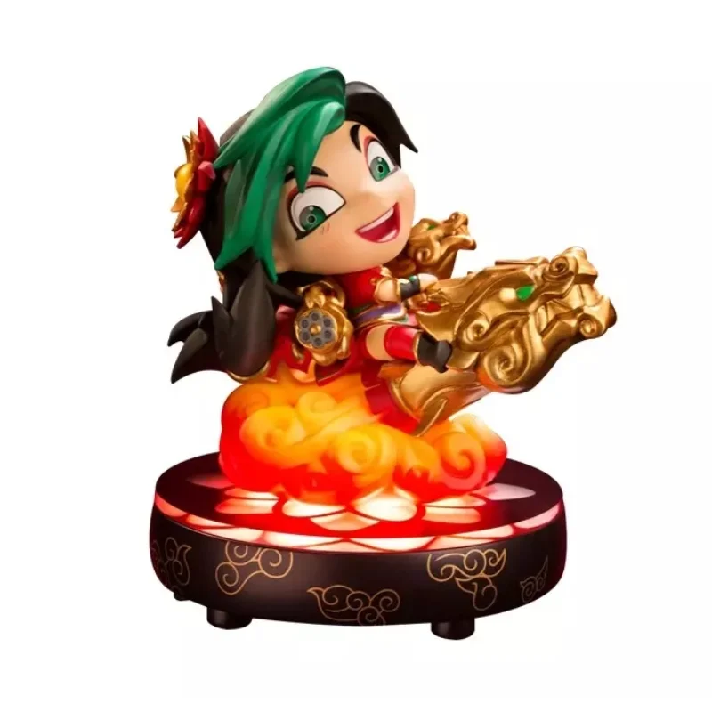

Original League of Legends Lol Firecracker JinxJinx Q Version Anime Figure Action Model Kid Toy Game Gift Periphery Collectibles