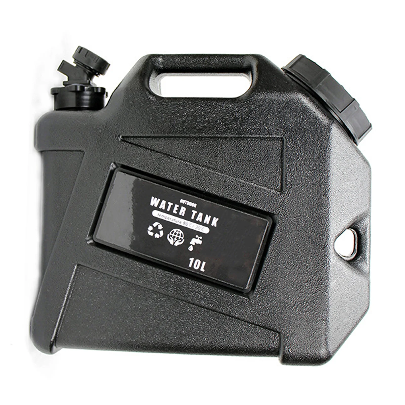 

2.6 Gallon Portable Water Container Portable Water Storage Containers With Rotatable Faucet Portable Water Tank With Handle For