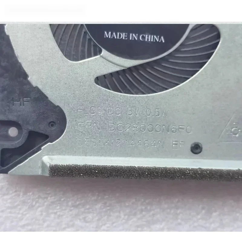 Новый ноутбук с охлаждением ЦП охлаждающий вентилятор для HP 15-DU DW 15s-du0002TX CPN DC28000N6F0