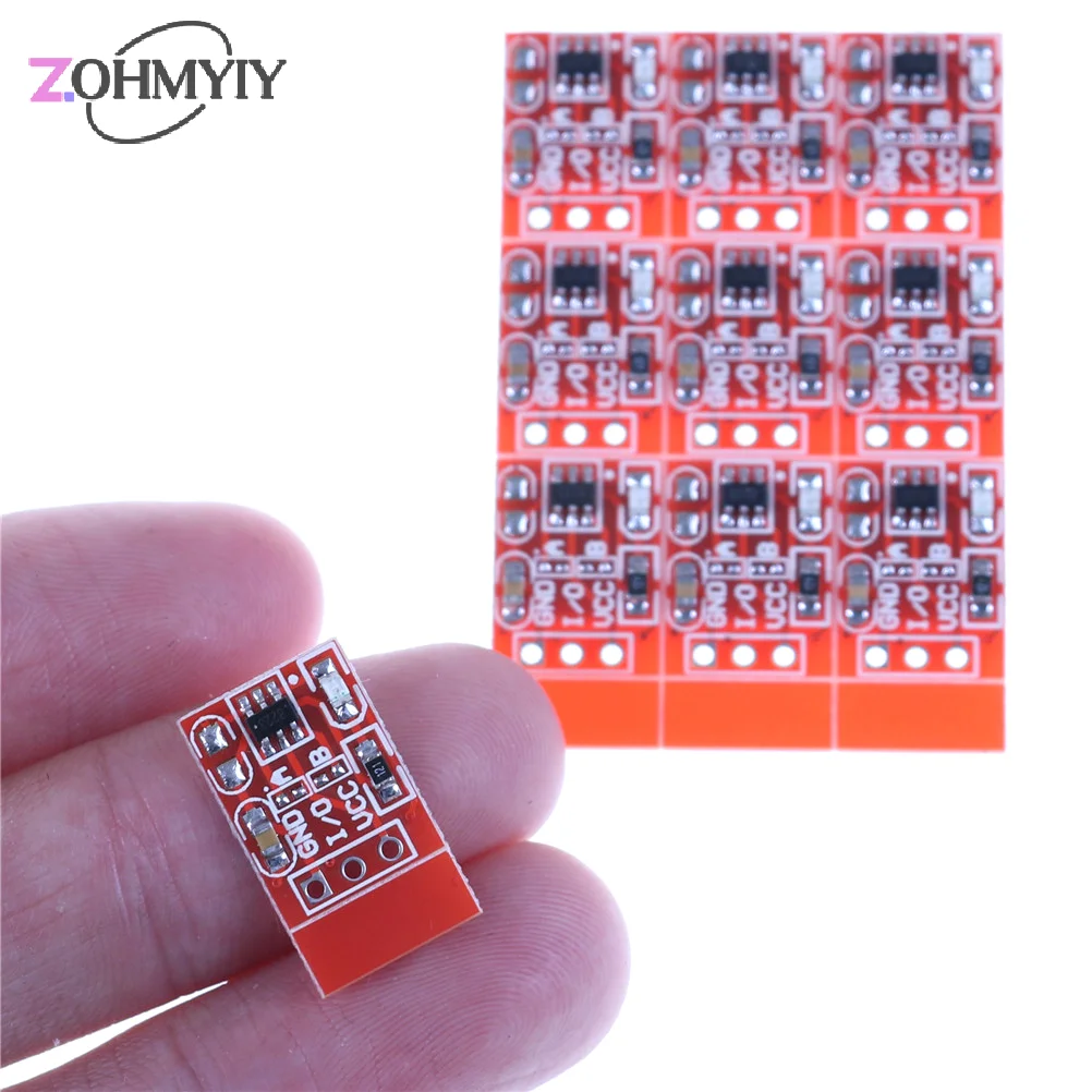 10 шт. TTP223 емкостный сенсорный переключатель кнопка самоблокирующийся модуль