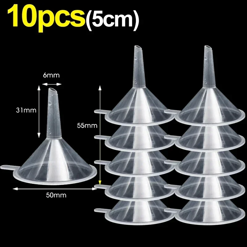 

Мини-воронки из пластика прозрачные