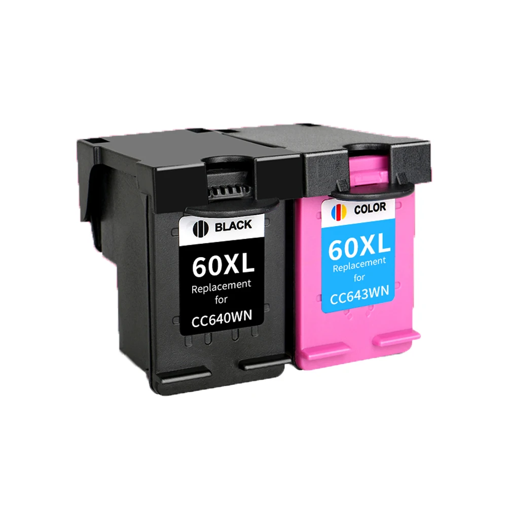 60XL чернильный картридж 60 совместимый для hp photosmart C4780 C4783 C4795 C4799 D110a F2400 deskjet D1660 D1663