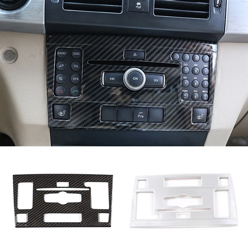 

Передняя Центральная панель управления громкостью звука CD для Mercedes-Benz GLK Class X204 10-12, аксессуары для интерьера автомобиля