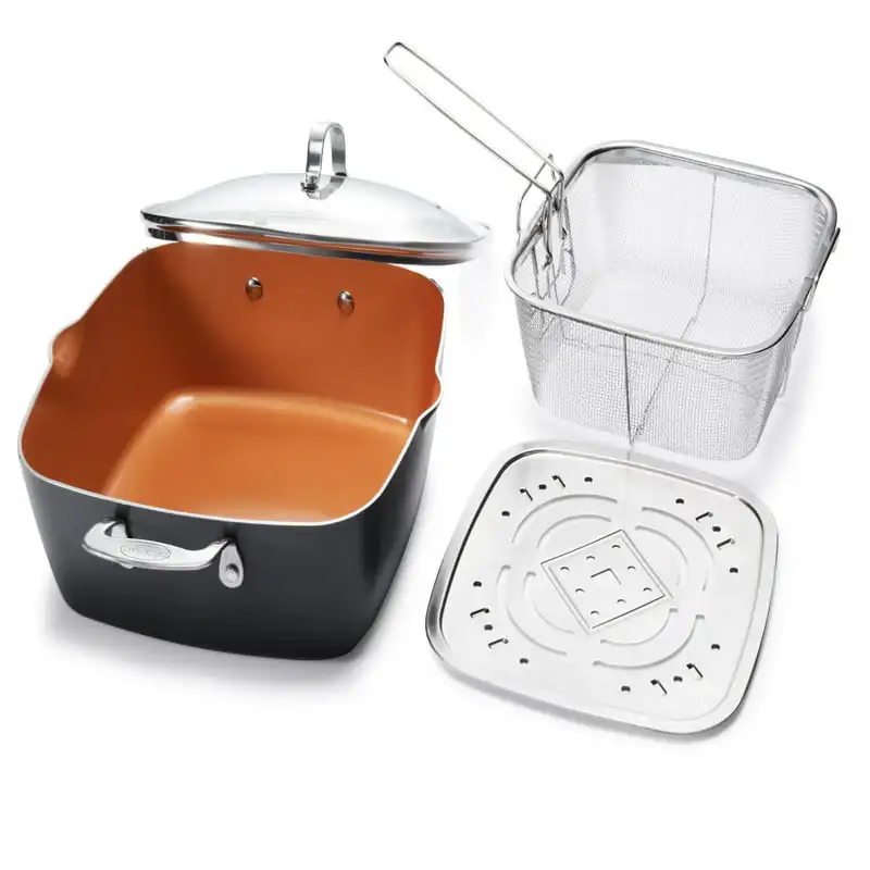 

and Ceramic Nonstick 4 Piece Cookware Set