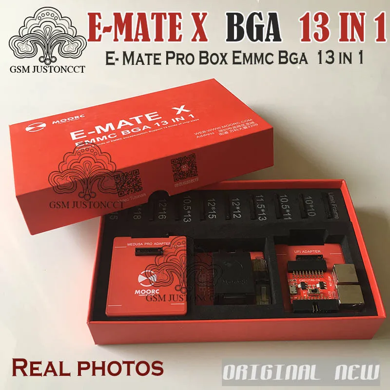MOORC icfriend / emate x E MATE PRO BOX EMMC BGA 13 в 1 поддержка 100/221/254/529/136/186/168/169/ |