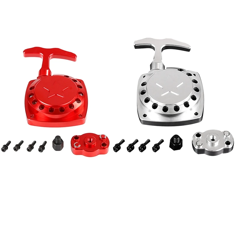 HOT-Easy To Start Pull Starter For 45CC 71CC 4 болтовые двигатели для 1/5 HPI ROFUN BAHA ROVAN KM BAJA 5B 5T 5SC