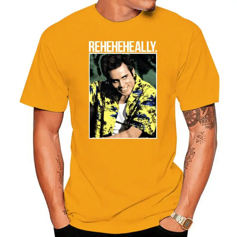 

Ace Ventura Pet Detective Mens T Shirt REHEHEHEALLY Really Jim Carrey Comedy