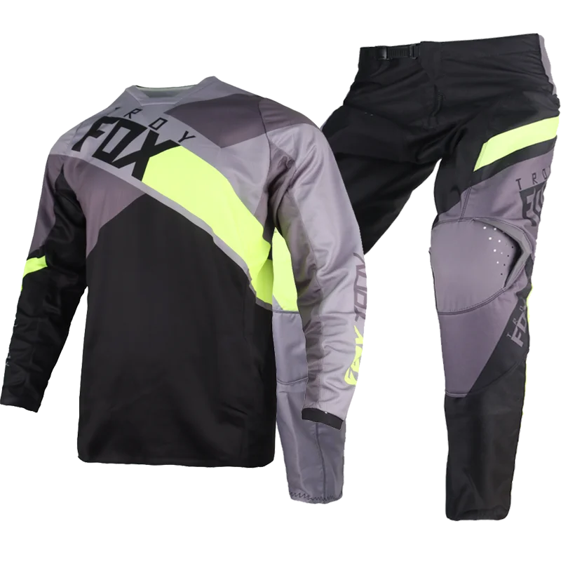Free Shipping 2023  Motocross Racing Gear Set 180 Xpozr Jersey Pants Combo MX Dirt Bike Riding Kits Motor Suit Mens