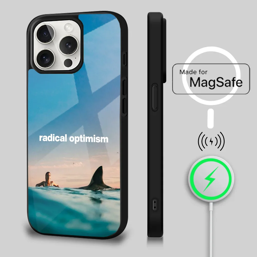 D-Dua L-Lipa Radical Optimism Phone Case For iPhone 16 15 14 13 12 11 Plus Pro Max Mini Magsafe Magnetic Wireless Charging