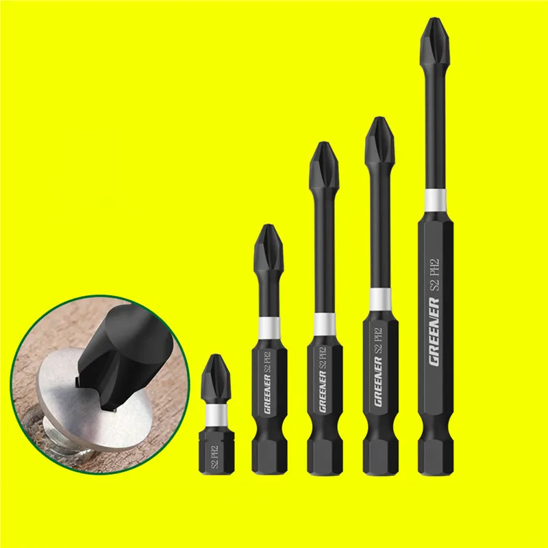 

Strong Magnetic Batch Head Cross High Hardness Hand Drill Bit Screw Electric Screwdriver Set 50 65 70 90 150mm Impact