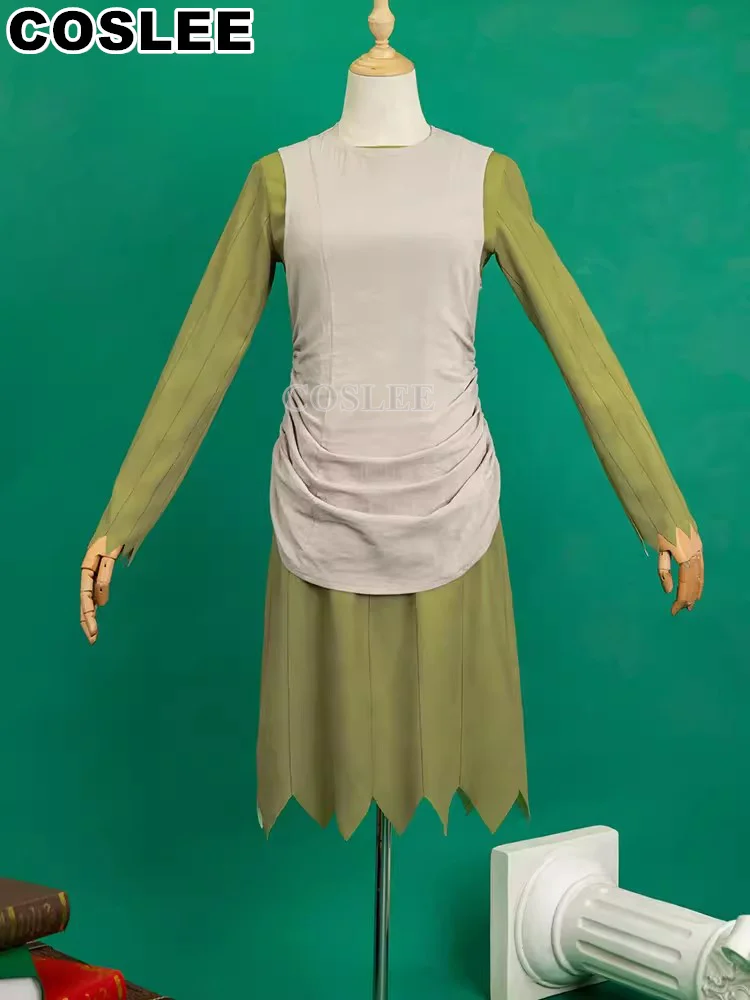 COSLEE Mithrun Косплей Костюм Аниме вкусные в подземелье капитан Вечеринка накидка