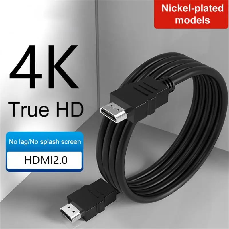 

High Speed HDMI-compatible Cable HDMI HDLINE Set-top Box TV Data Cable Version 2.0 4K 1080P 3D For HD TV XBOX PS3 Tools 1m 1.5m