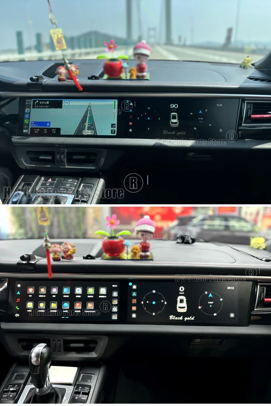 Автомагнитола Android 2din для Porsche Macan 2011-2017, мультимедийный видеоплеер HU 8G+256GB, 4G LTE, беспроводной Dual Screen, BT, Carplay (art.: 3920dbad2fdb2) - 3920dbad2fdb2
