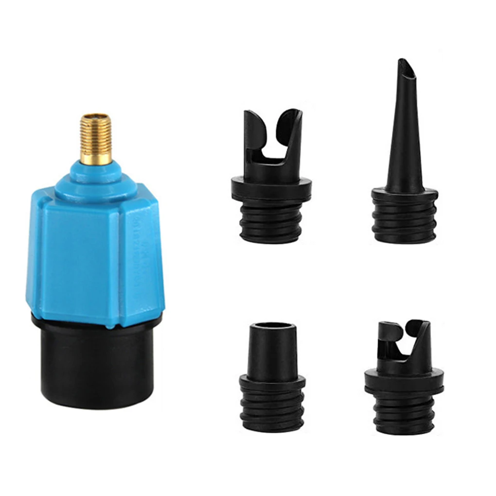 

Pump Adapter Valves Compressor Rubber Air Valve Adapters Multifunctional Paddle Rafting Supplies Light-weight Convertor Red