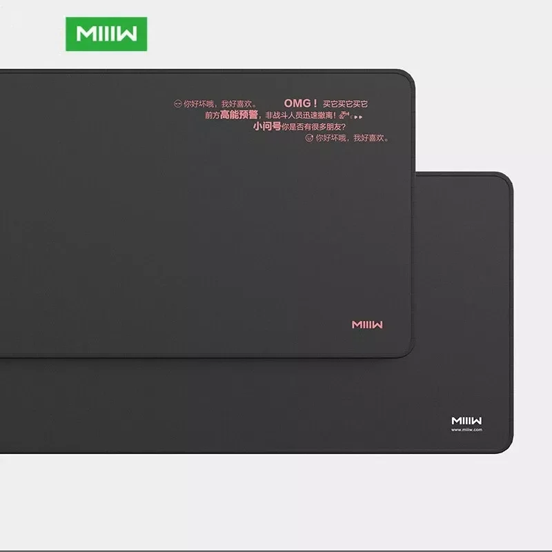 

MIIIW Large Mouse Pad Gaming Computer Gamer Office Desk Pad Rubber Keyboard Anti-skid Soft Mausepad For Laptop PC