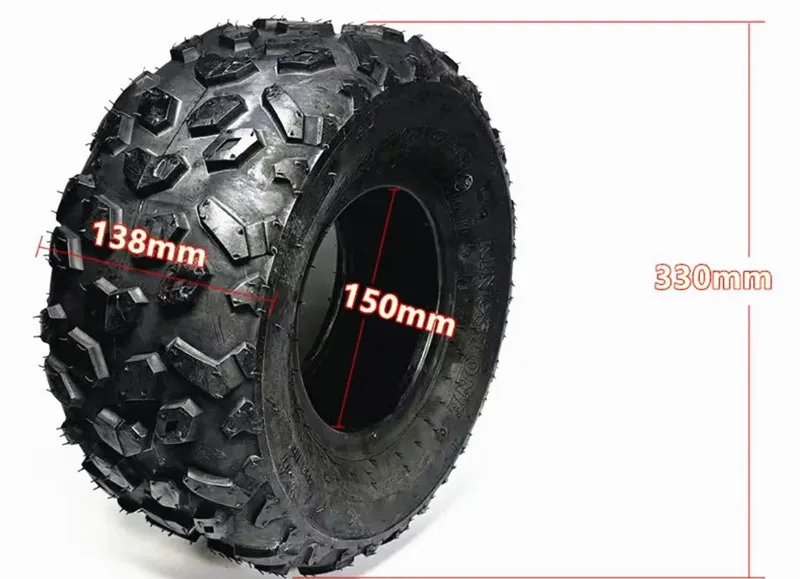 13 дюймов 145/70-6 внедорожная шина вакуумная широкая