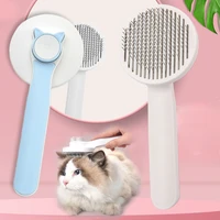 hot sales cat dog needle comb cat comb self cleaning slicker brush messy hair cat special comb brush cat dog beauty products