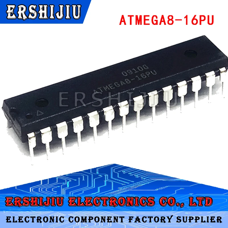 

10 шт./лот ATMEGA8-16PU DIP-28 новый оригинальный чипсет IC