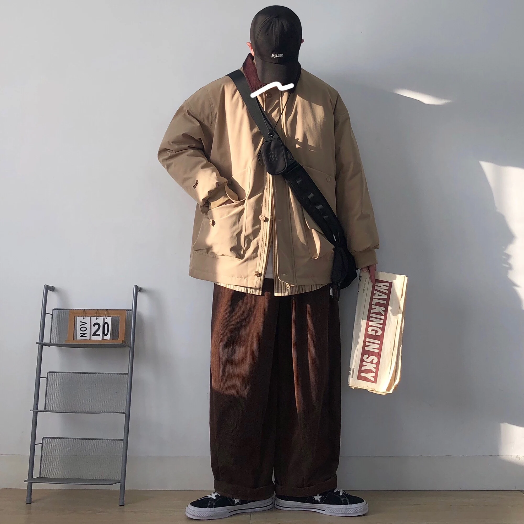 Richman Japan fashion Ciboy Cargo Куртка на хлопковой подкладке Верхняя одежда Мужская зимняя