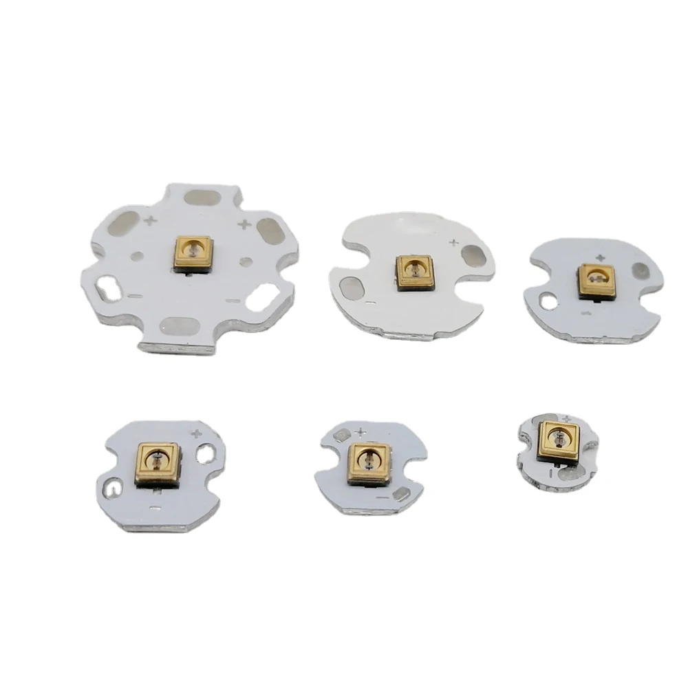 Светодиодный Диод UVC 3535 нм лампа SMD бусины ультрафиолетовый свет 6 в 8/12/14/16/20 мм