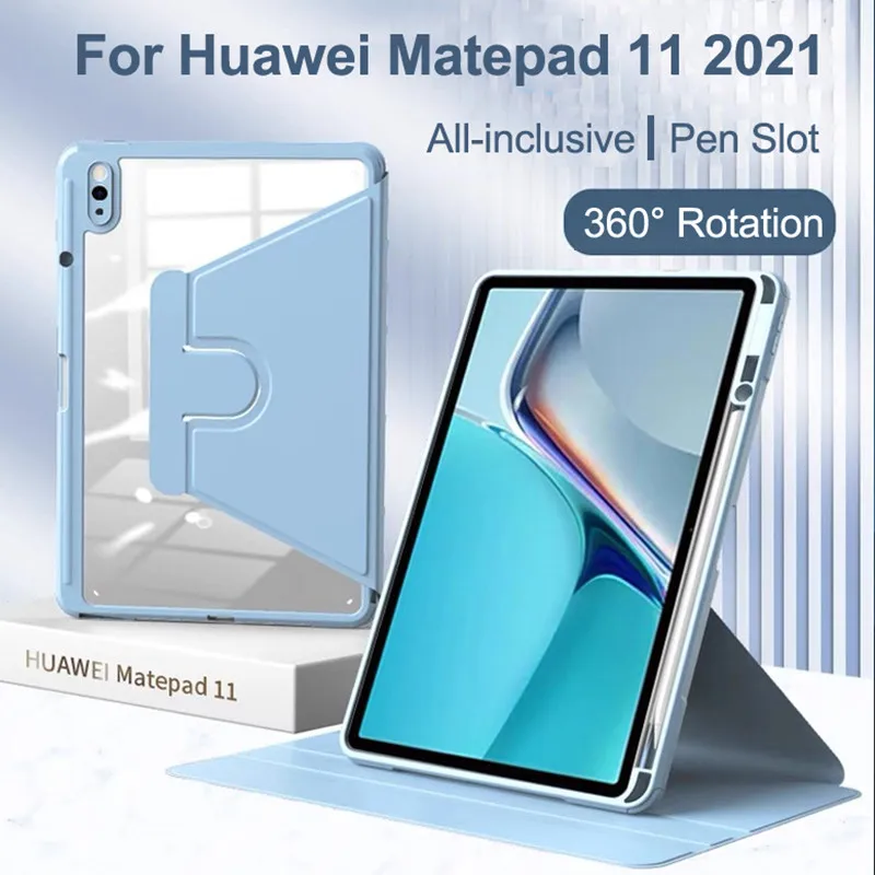 

Чехол-подставка для Huawei Matepad 11, 2021 дюйма, с поворотом на 360 градусов