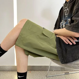 Oversized Pockets Cargo Pants Mens Summer Fashion Trends Beach Streetwear Bottoms Teen Baggy Sweat S