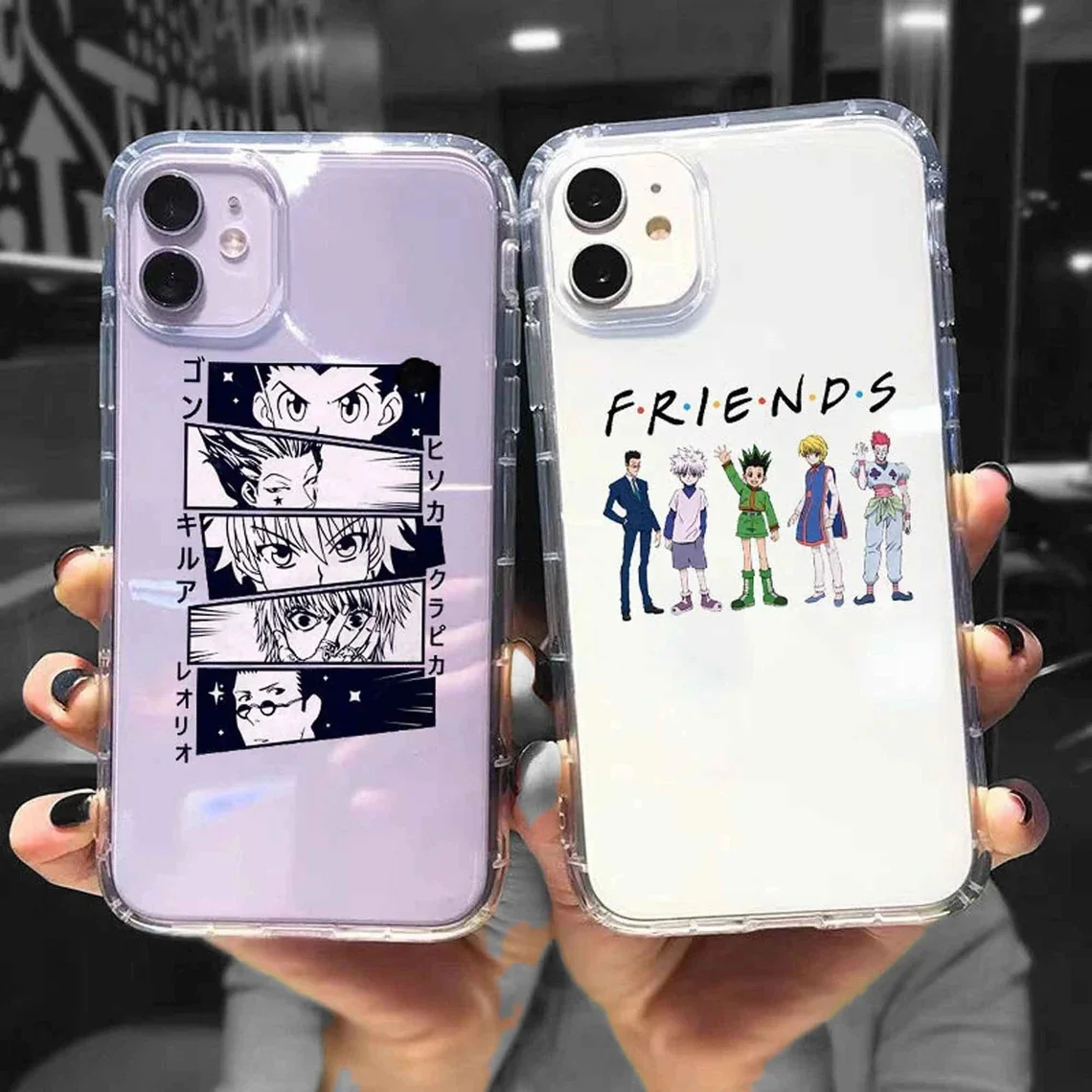 Чехол в стиле аниме HxH для iPhone 11 12 13 14 Pro XS Max XR X 6S 8 7 Plus Mini SE 2020 прозрачный мягкий