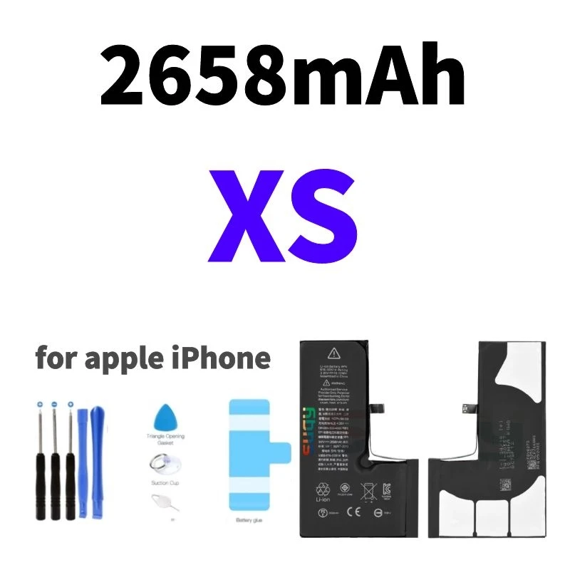 

suqy Rechargeable 2658 mah for iphone xs Battery Replacement Bateria for iphone xs Original Batterie for iphone XS High Capacity