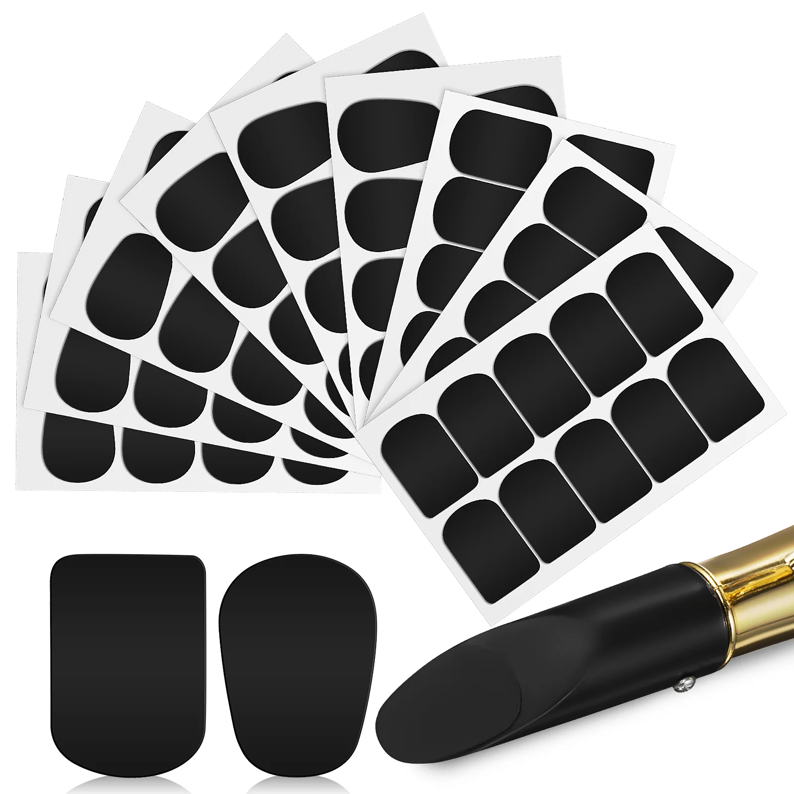 

94Pcs Strong Adhesive Saxophone Clarinet Mouthpiece Patches Sax Mouthpiece Pads Cushions for Alto Tenor