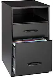 

Cabinet, 24.5H x 14.3W x 18D, Black Esquinero de madera para sala Wall cabinet storage Make up organizer Record storage Room org