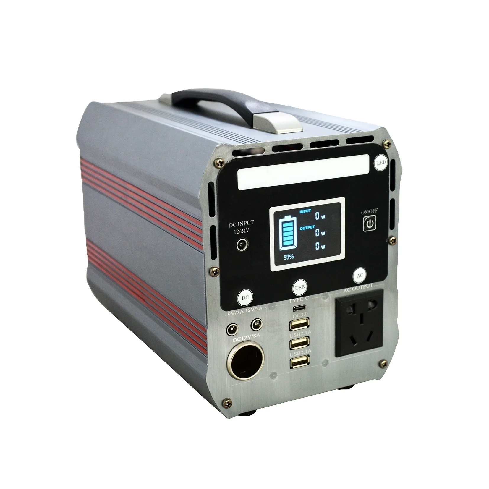 

100w 200w 300w Home Portable Solar Inverter Generator Energy Storage UPS Power Station Outdoor Camping