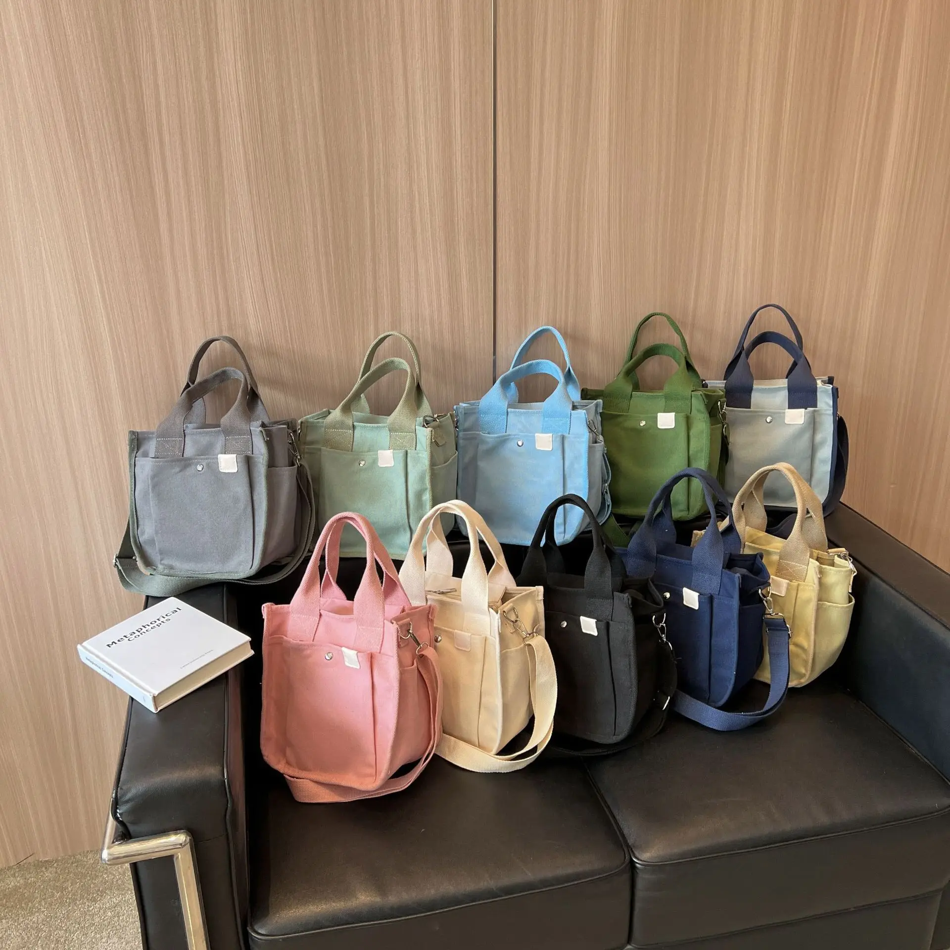

Japanese Version Canvas Bag Purses and Handbags Bags for Women Crossbody Fashion Bag Women Bag Casual Versatile Messenger Bag