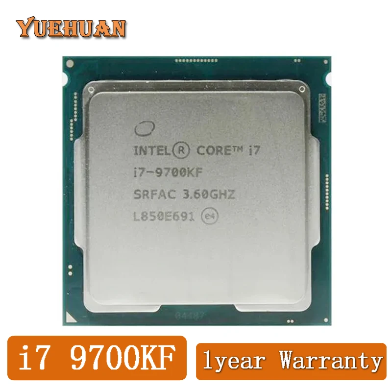 

Intel Core i7-9700KF i7 9700KF 3.6 GHz Used Eight-Core Eight-Thread CPU Processor 12M 95W PC Desktop LGA 1151
